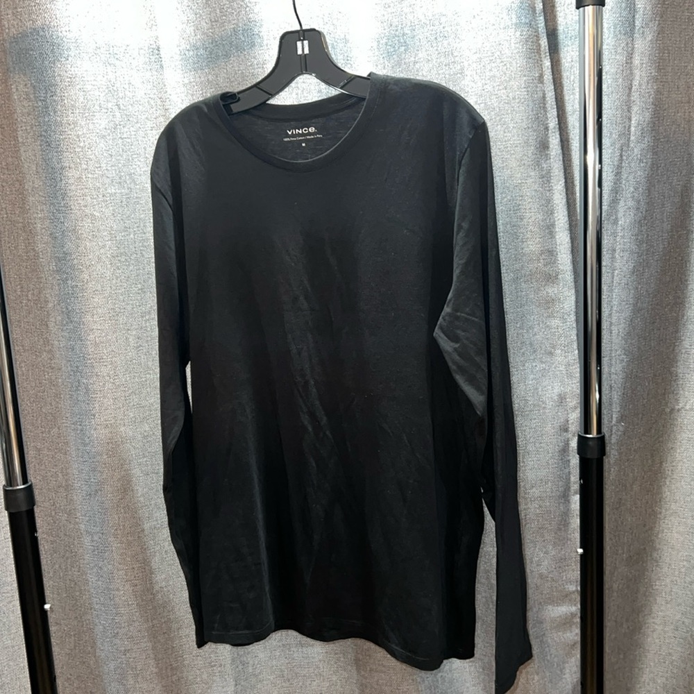Vince Longe Sleeve Crew Neck T-Shirt